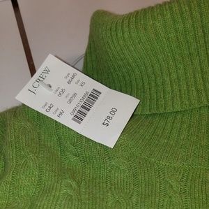 J crew Cashmere turtleneck sweater
